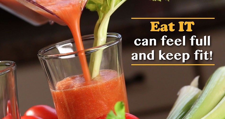 Eat IT can feel full and keep fit!